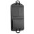 wallybags garment bag black open